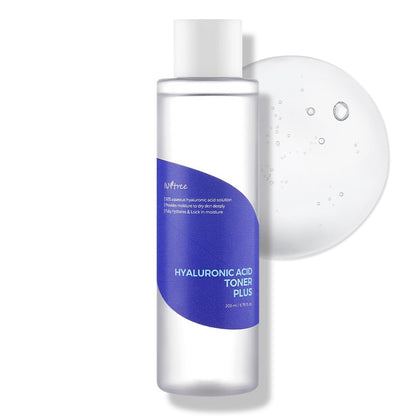 IsNtree Hyaluronic Acid Toner 200ml - Hydrating Face Toner for Dry Skin, Refreshes & Moisturizes, Korean Skincare Avelisse