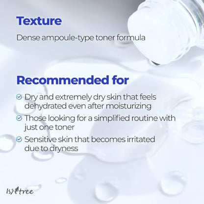 IsNtree Hyaluronic Acid Toner 200ml - Hydrating Face Toner for Dry Skin, Refreshes & Moisturizes, Korean Skincare Avelisse