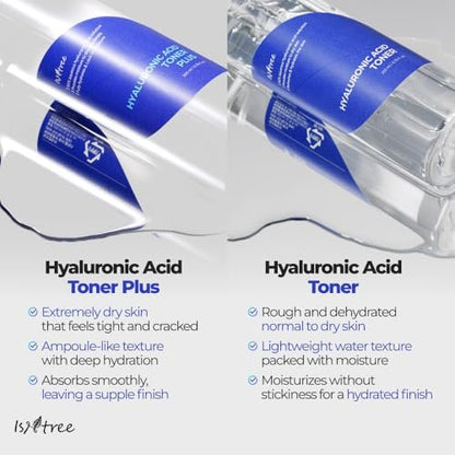 IsNtree Hyaluronic Acid Toner 200ml - Hydrating Face Toner for Dry Skin, Refreshes & Moisturizes, Korean Skincare Avelisse