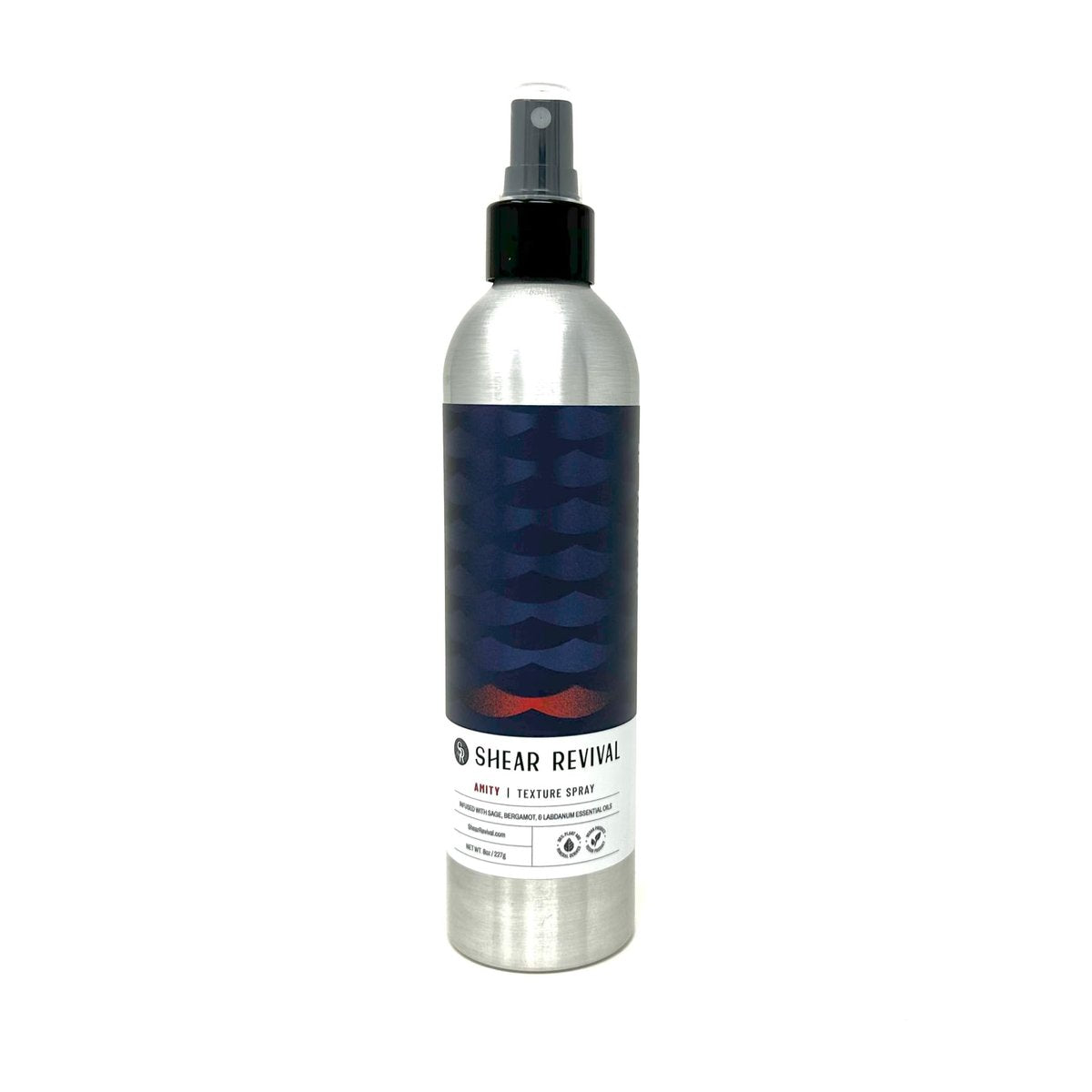 Shear Revival Amity Texture Spray – Vegan Light Hold Matte Finish for All Hair Types with Sea Salt & Kaolin Clay Avelisse