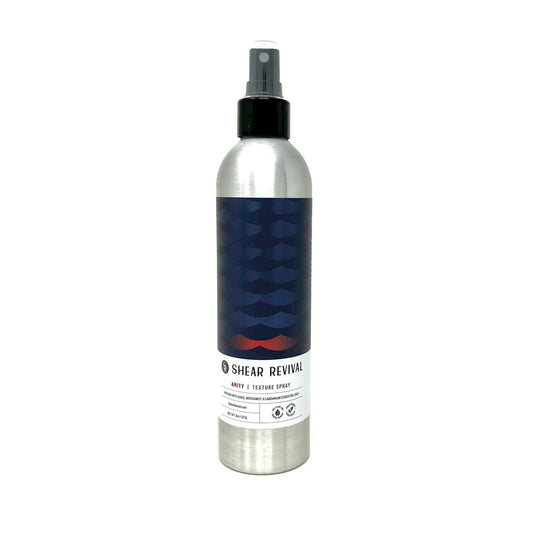 Shear Revival Amity Texture Spray – Vegan Light Hold Matte Finish for All Hair Types with Sea Salt & Kaolin Clay Avelisse