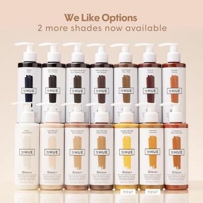 dpHUE Gloss+ Golden Blonde Hair Gloss - Revives Fading Color, Adds Shine, Lasts Up to 8 Washes Avelisse