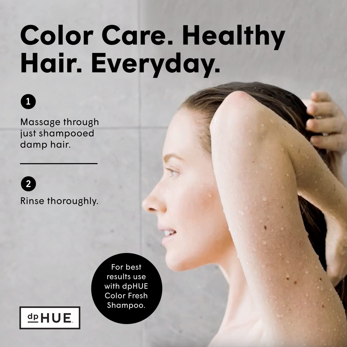 dpHUE Color Fresh Conditioner - Moisturizing Formula for Color-Treated Hair with Kumquat & Sunflower Seed Extract - 6.5 oz - görsel 5