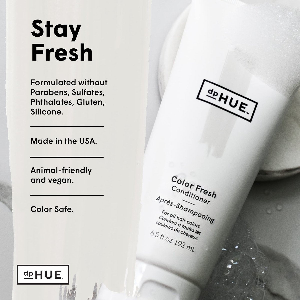 dpHUE Color Fresh Conditioner - Moisturizing Formula for Color-Treated Hair with Kumquat & Sunflower Seed Extract - 6.5 oz - görsel 9
