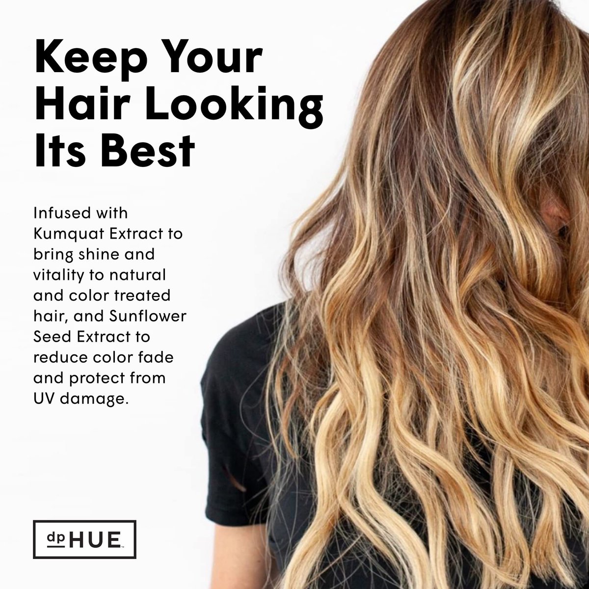 dpHUE Color Fresh Conditioner - Moisturizing Formula for Color-Treated Hair with Kumquat & Sunflower Seed Extract - 6.5 oz - görsel 11