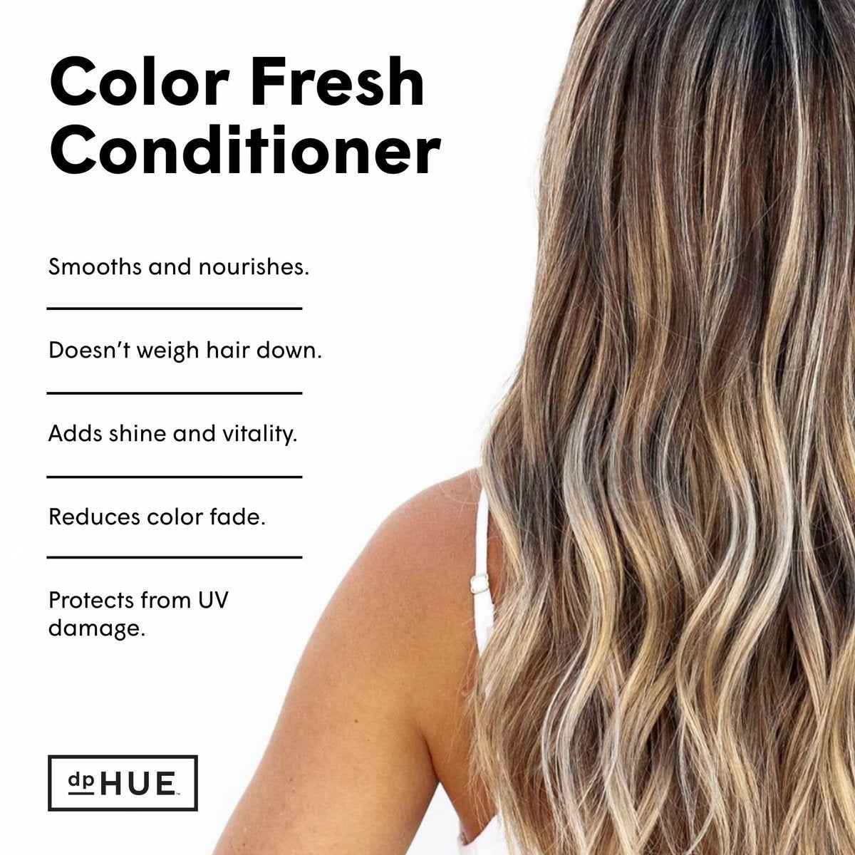 dpHUE Color Fresh Conditioner - Moisturizing Formula for Color-Treated Hair with Kumquat & Sunflower Seed Extract - 6.5 oz - görsel 3