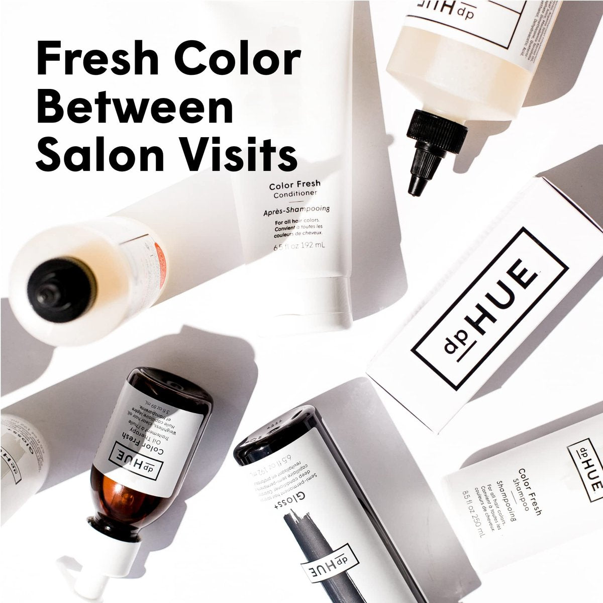 dpHUE Color Fresh Conditioner - Moisturizing Formula for Color-Treated Hair with Kumquat & Sunflower Seed Extract - 6.5 oz - görsel 13