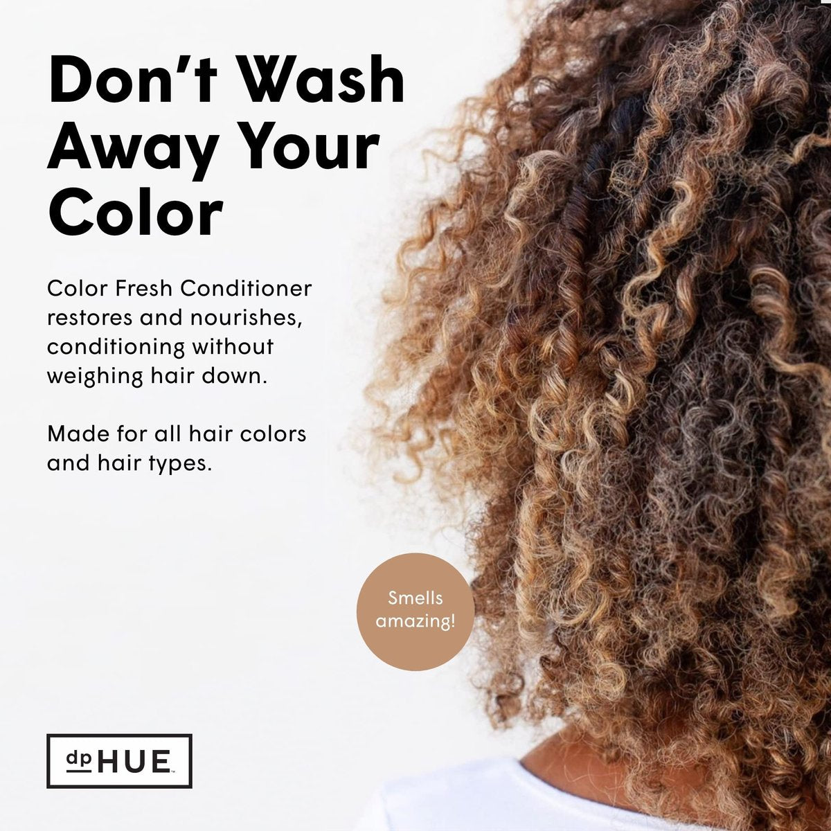 dpHUE Color Fresh Conditioner - Moisturizing Formula for Color-Treated Hair with Kumquat & Sunflower Seed Extract - 6.5 oz - görsel 7