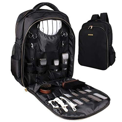 NADAENMF Barber Supplies Bag Organizer – Portable Clipper Backpack for Hairstylists & Cosmetologists | Canvas Clipper Case for Men & Women Avelisse