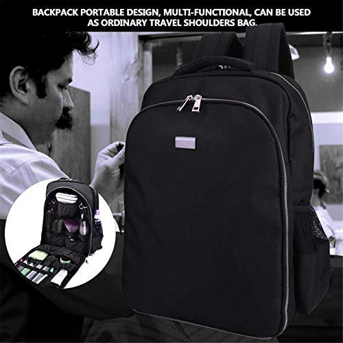 NADAENMF Barber Supplies Bag Organizer – Portable Clipper Backpack for Hairstylists & Cosmetologists | Canvas Clipper Case for Men & Women Avelisse