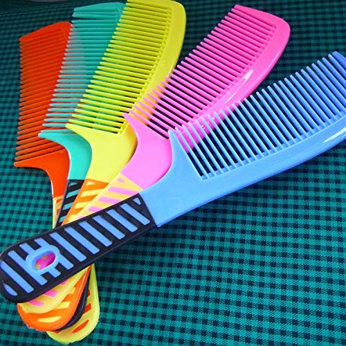 zYoung 5-Piece Hair Comb Set for Women – Round Comb with Handle, Detangling & Styling Essentials (Blue) - görsel 10