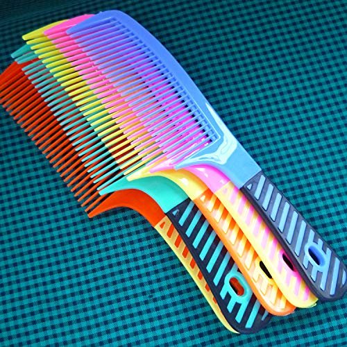 zYoung 5-Piece Hair Comb Set for Women – Round Comb with Handle, Detangling & Styling Essentials (Blue) - görsel 6