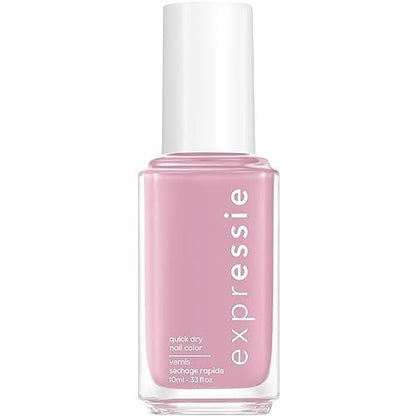 essie expressie Quick-Dry Vegan Nail Polish - Pastel Pink 200 In The Time Zone, 0.33 fl oz