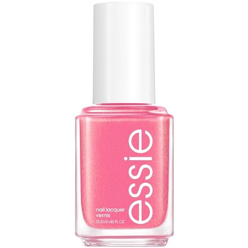 essie Nail Polish, One Way For One, Mid-tone Pink Shimmer, Vegan, 0.46 fl oz - görsel 2