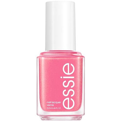 essie Nail Polish, One Way For One, Mid-tone Pink Shimmer, Vegan, 0.46 fl oz
