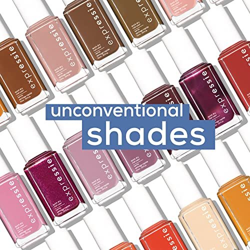 essie expressie Quick-Dry Vegan Nail Polish - Crop Top and Roll - Pink Beige - 0.33 oz - görsel 14