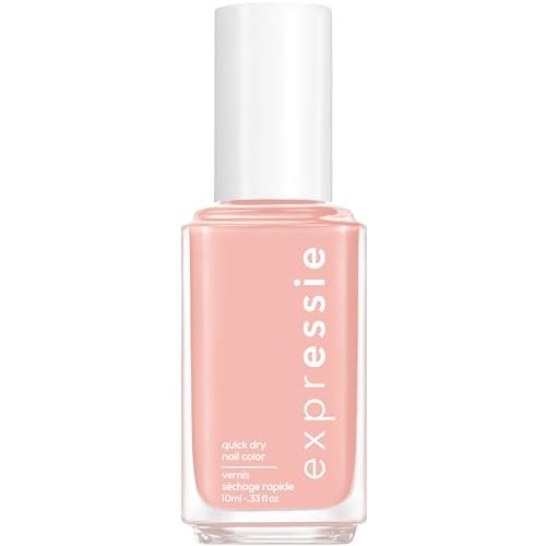 essie expressie Quick-Dry Vegan Nail Polish - Crop Top and Roll - Pink Beige - 0.33 oz - görsel 2