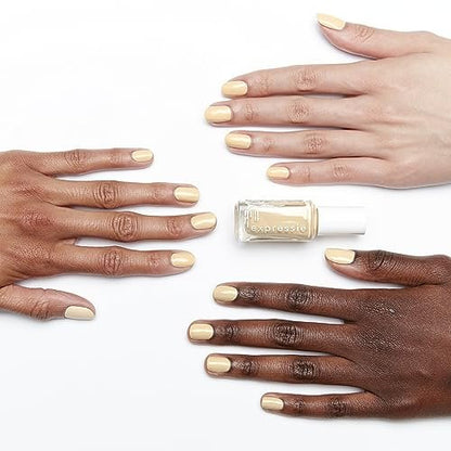 essie Expressie Quick-Dry Nail Polish – Busy Beeline, Vegan, Soft Yellow, 0.33 fl oz