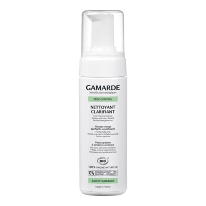 Gamarde Clarifying Cleanser - Purifying Acne Face Wash for Oily Skin, 5.41 oz