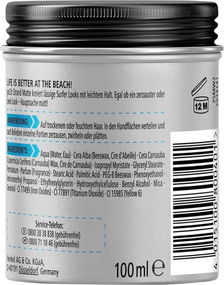 Got2B Schwarzkopf Foam 100 ml – Volumizing Styling Foam for Lasting Hold Avelisse