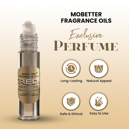 MOBETTER FRAGRANCE OILS Credo Millestone Unisex Body Oil - 1/3 oz Roll-On Glass Bottle Avelisse