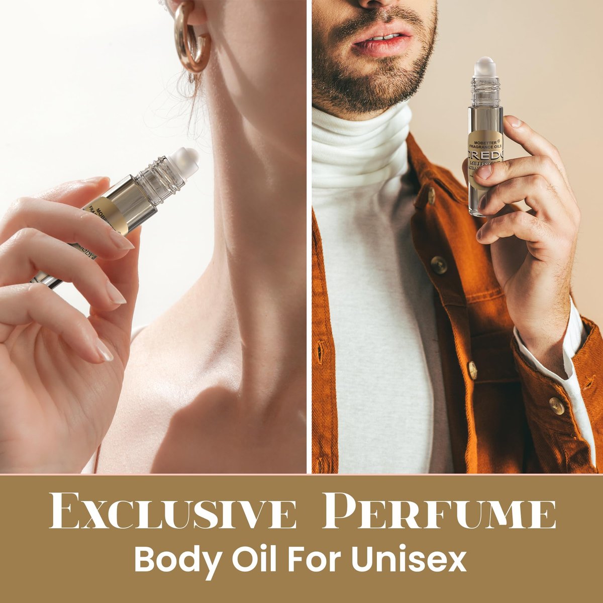 MOBETTER FRAGRANCE OILS Credo Millestone Unisex Body Oil - 1/3 oz Roll-On Glass Bottle Avelisse