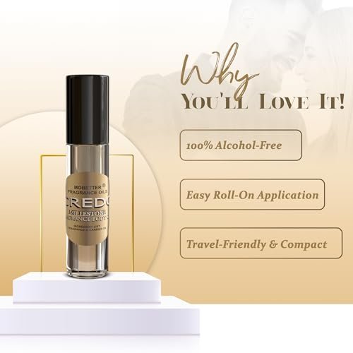 MOBETTER FRAGRANCE OILS Credo Millestone Unisex Body Oil - 1/3 oz Roll-On Glass Bottle Avelisse