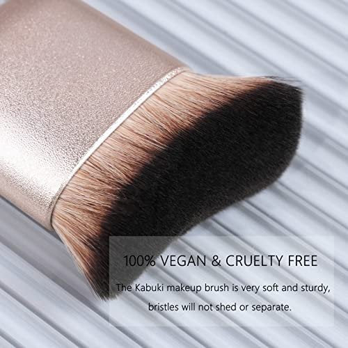 GOERTI Self Tanner Brush – Kabuki Body Makeup Brush for Flawless Leg Makeup, Full Coverage Tanning Applicator for Self Tanner, Bronzer & Lotion - görsel 6