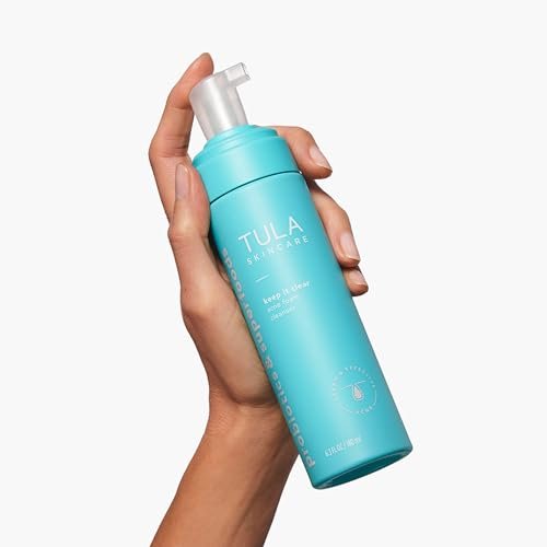 TULA Keep It Clear Acne Foam Cleanser with Salicylic & Azelaic Acid, Prebiotics - 6.3 fl oz Avelisse