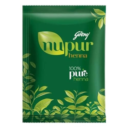 Godrej Nupur Henna Mehndi – 500g (17.64 oz) Natural Hair Color & Conditioner