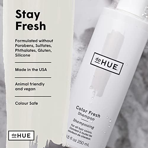 dpHUE Color Fresh Shampoo, 8.5 oz - Moisturizing Formula for Color-Treated Hair with Kumquat & Sunflower Seed Extract - Gentle & Effective - görsel 10