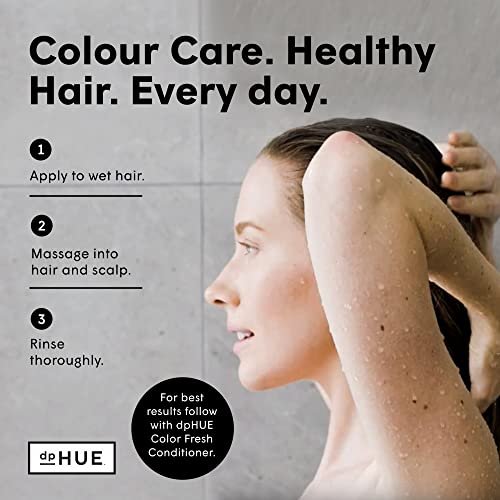 dpHUE Color Fresh Shampoo, 8.5 oz - Moisturizing Formula for Color-Treated Hair with Kumquat & Sunflower Seed Extract - Gentle & Effective - görsel 6