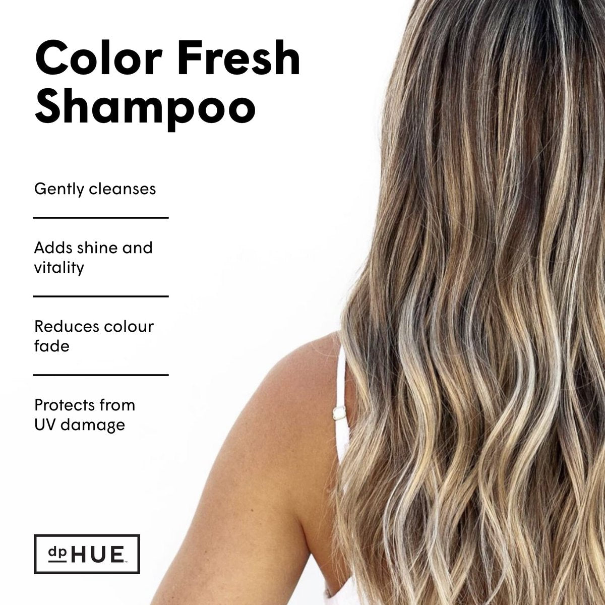 dpHUE Color Fresh Shampoo, 8.5 oz - Moisturizing Formula for Color-Treated Hair with Kumquat & Sunflower Seed Extract - Gentle & Effective - görsel 3