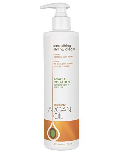 One 'n Only Argan Oil Smoothing Styling Cream - Eliminates Frizz, Hydrates & Adds Shine, Flexible Hold, 9.8 oz Avelisse