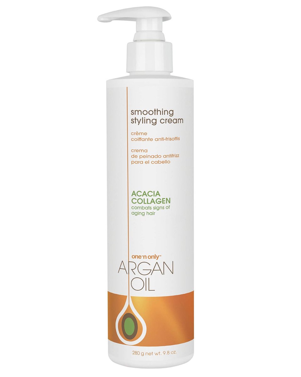 One 'n Only Argan Oil Smoothing Styling Cream - Eliminates Frizz, Hydrates & Adds Shine, Flexible Hold, 9.8 oz Avelisse