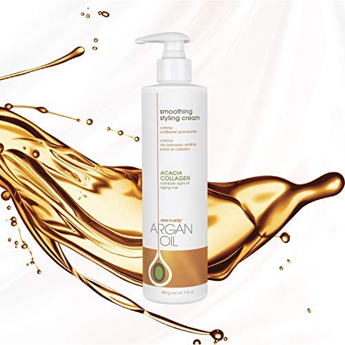 One 'n Only Argan Oil Smoothing Styling Cream - Eliminates Frizz, Hydrates & Adds Shine, Flexible Hold, 9.8 oz Avelisse