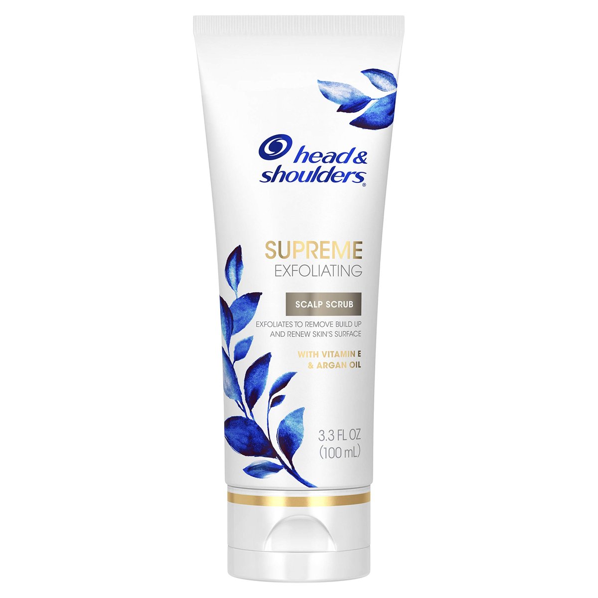 Head & Shoulders Supreme Exfoliating Scalp Scrub Treatment with Argan Oil and Vitamin E, 3.3 Fl Oz Avelisse