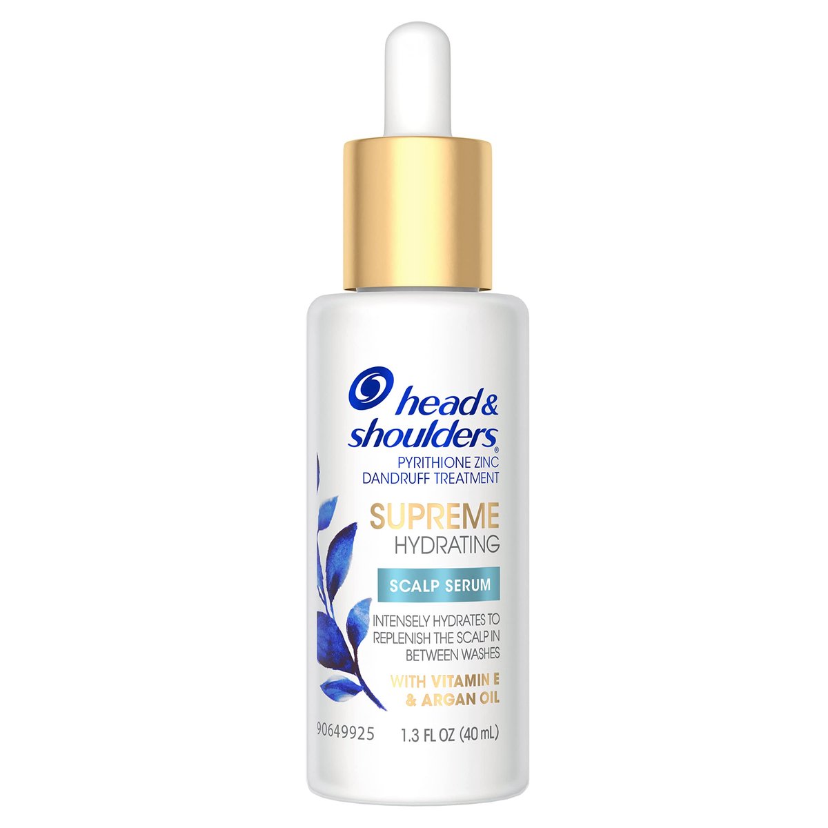 Head & Shoulders Supreme Hydrating Scalp Serum with Argan Oil & Vitamin E, 1.3 Fl Oz - görsel 1