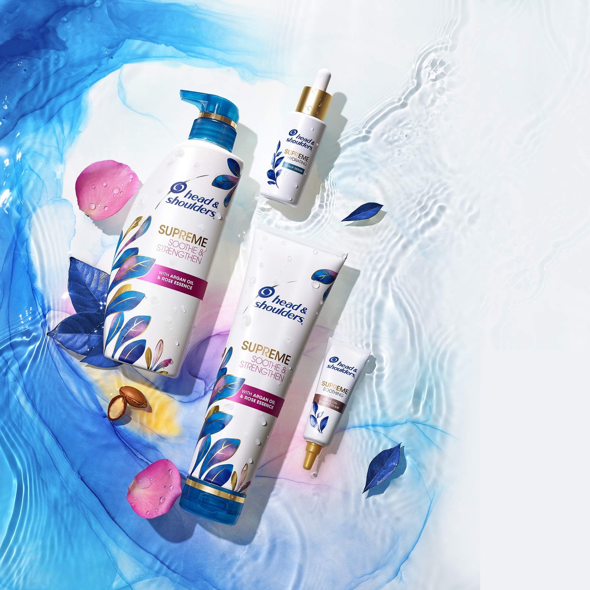 Head & Shoulders Supreme Hydrating Scalp Serum with Argan Oil & Vitamin E, 1.3 Fl Oz - görsel 13