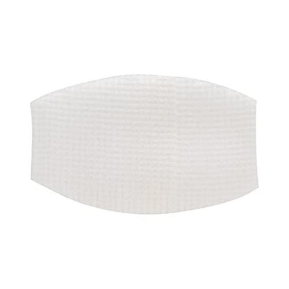 Dukal 841 Oval Eye Cotton Pads - 1 5/8 x 2 5/8 Inch, 50 Count Box Avelisse