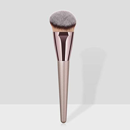 VVS Professional Synthetic Kabuki Brush – Gold, 1 Count | Premium Foundation & Blending Brush