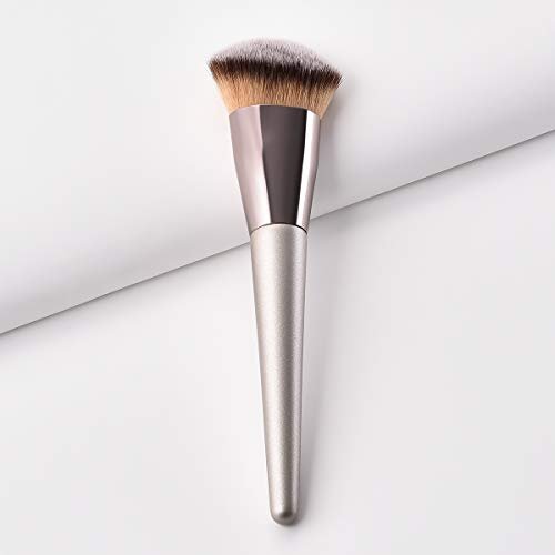 VVS Professional Synthetic Kabuki Brush – Gold, 1 Count | Premium Foundation & Blending Brush - görsel 6