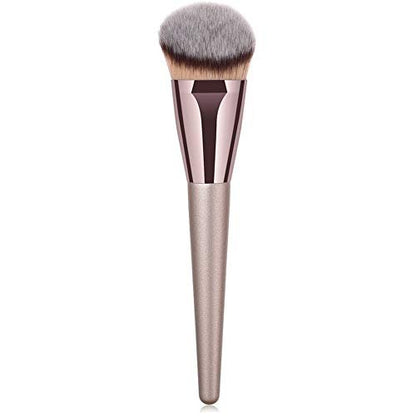 VVS Professional Synthetic Kabuki Brush – Gold, 1 Count | Premium Foundation & Blending Brush