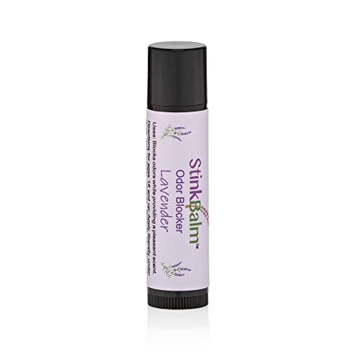 StinkBalm Odor Blocker Lavender - Natural Deodorant Balm, 1 Pack Avelisse