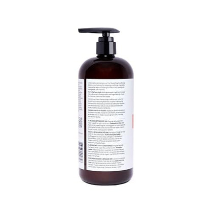 CURLSMITH Curl Quenching Conditioning Wash - Vegan Co-Wash 2-in-1 Conditioner & Shampoo for Wavy, Curly, and Coily Hair (32 oz) Avelisse