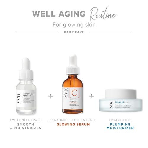 SVR Vitamin C Brightening Face Serum with 20% Optimized Vitamin C – Reduces Fine Lines, Uneven Skin Tone & Dullness, Improves Radiance & Firmness, 1 Fl Oz Avelisse