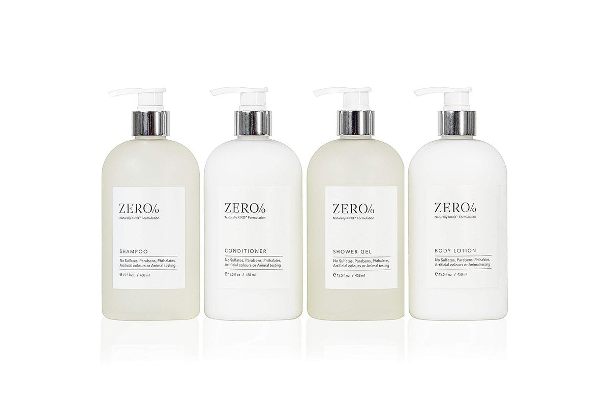 Gilchrist & Soames Zero% Collection Shampoo - Gentle, Sulfate-Free Formula for Daily Use (15.5 oz) Avelisse