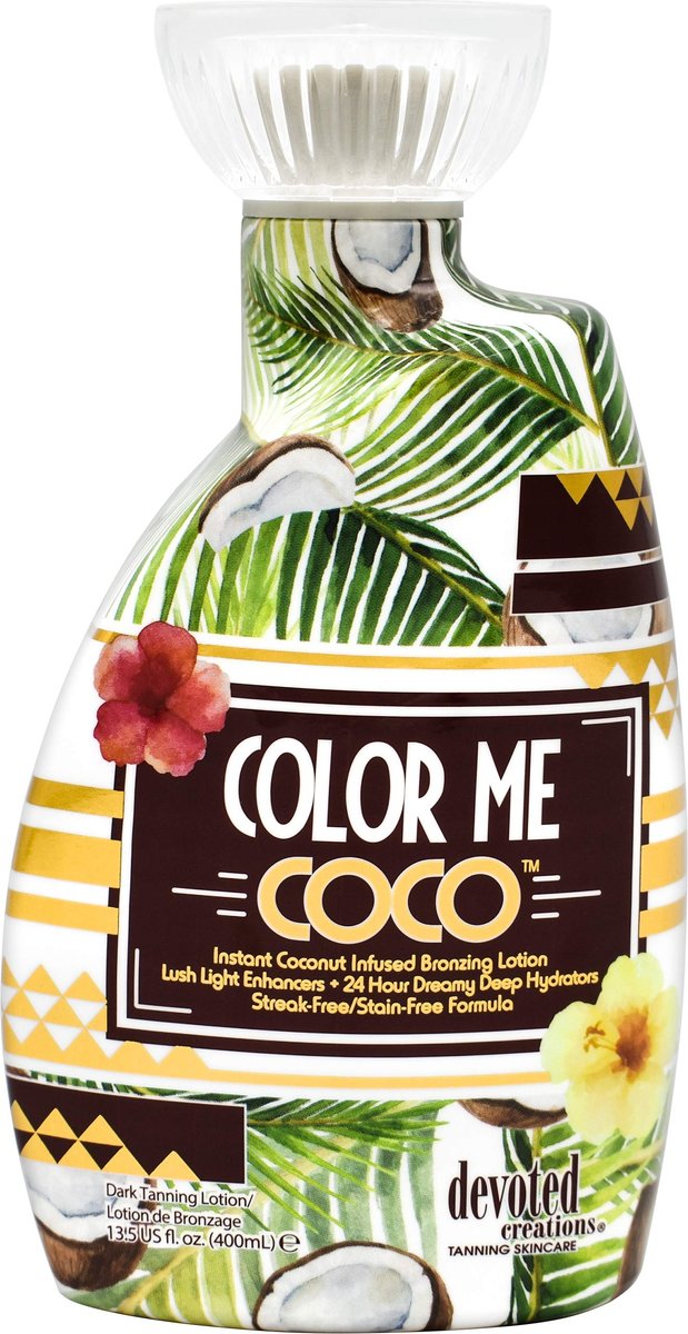 Devoted Creations Color Me Coco Bronzer Tanning Lotion - 13.5 oz Avelisse
