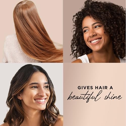 Hair Food Coconut & Argan Oil Heat Protectant Leave-In Spray - 450°F Protection, Sulfate-Free, Paraben-Free, for All Hair Types, 6.4 Fl Oz Avelisse