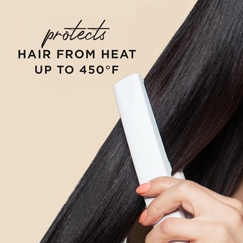 Hair Food Coconut & Argan Oil Heat Protectant Leave-In Spray - 450°F Protection, Sulfate-Free, Paraben-Free, for All Hair Types, 6.4 Fl Oz Avelisse